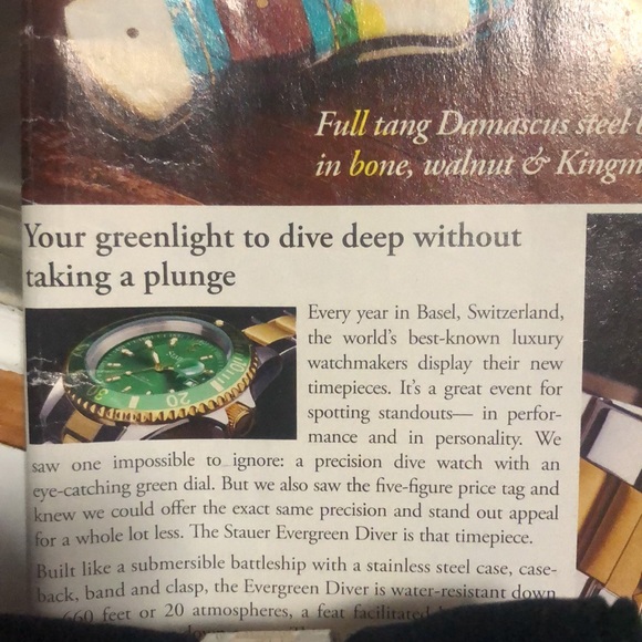 Stauer dive watch. - Picture 2 of 10